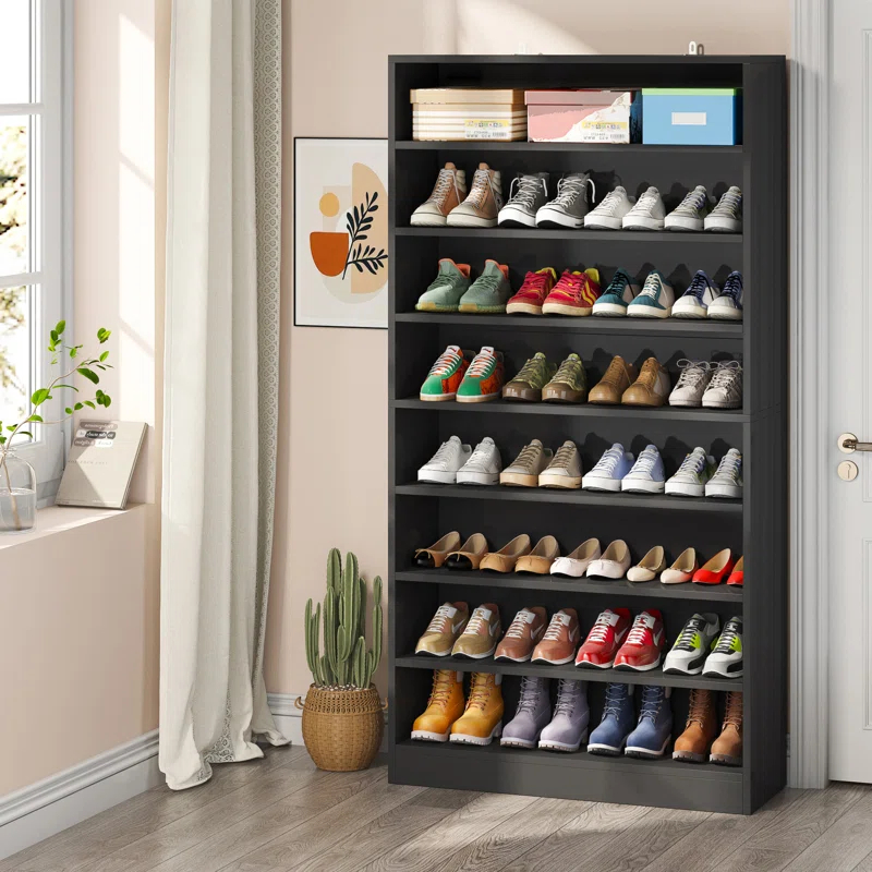 Latitude Run® 40 Pair Shoe Storage Cabinet