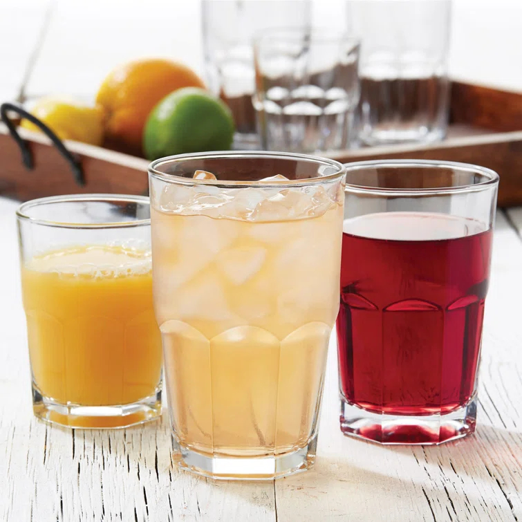 Libbey Libbey Boston 18-Piece Tumbler, Rocks and Juice Glass Set