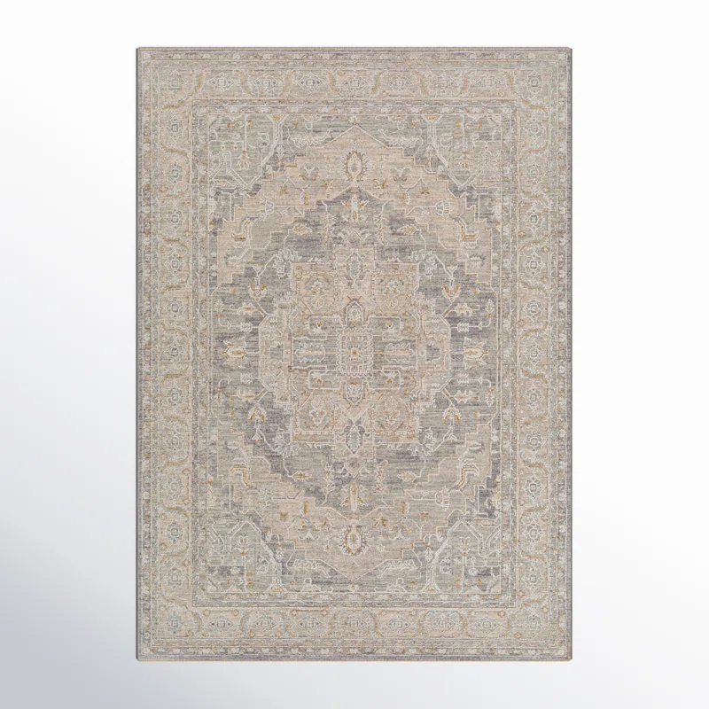 Birch Lane™ Conlan Oriental Blue/Gray Area Rug