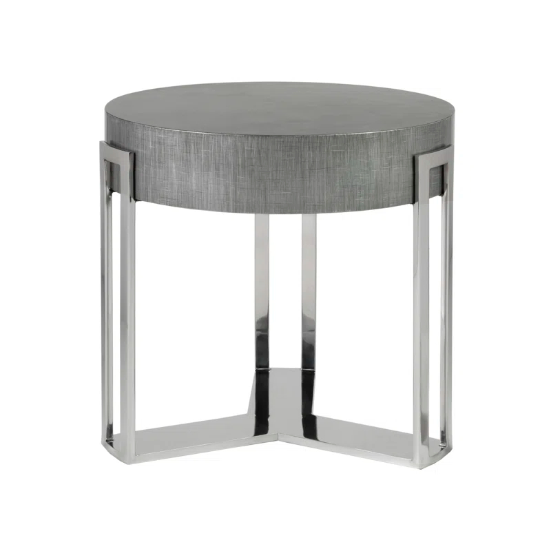 Signature Designs Iridium Round End Table