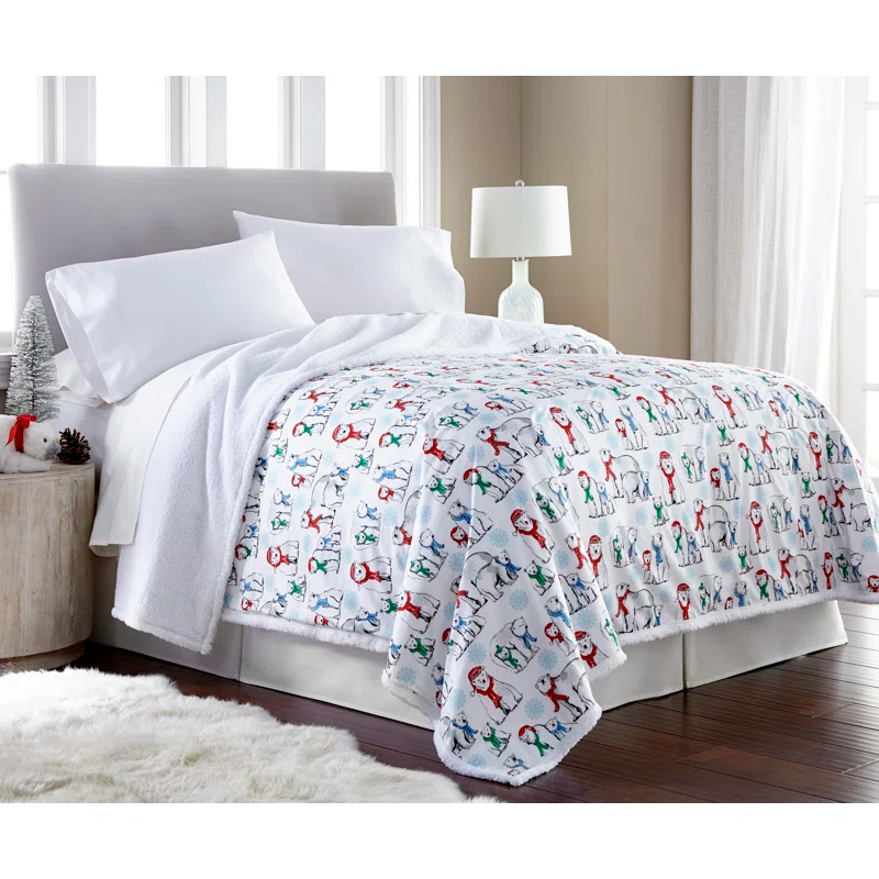 Micro Flannel® Micro Flannel ®  Reverse to Sherpa Blanket