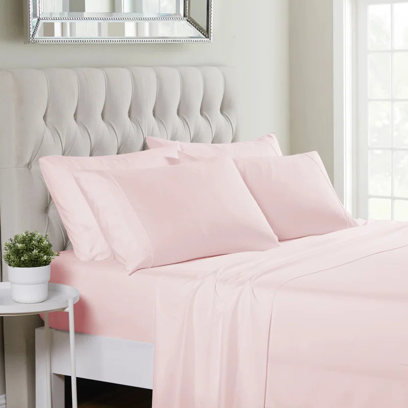 Sweet Home Collection Luxurious Soft Microfiber Sheet Set with Bonus Pillowcases