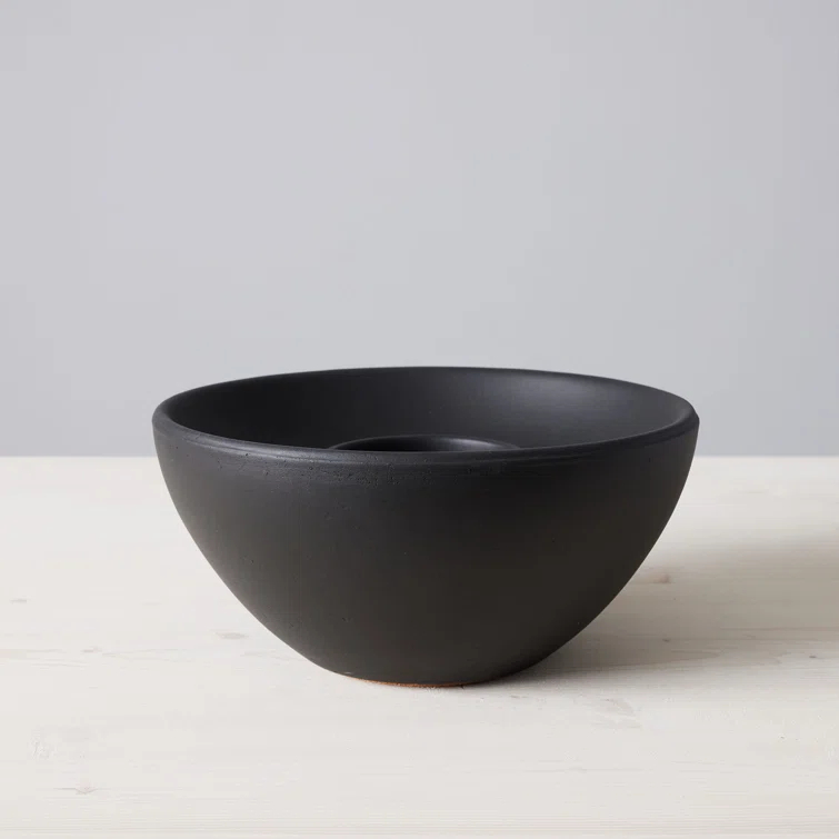 TerraFlame TerraFlame Basin Concrete Table Top Gel Fuel Fire Bowl - Indoor and Outdoor Use