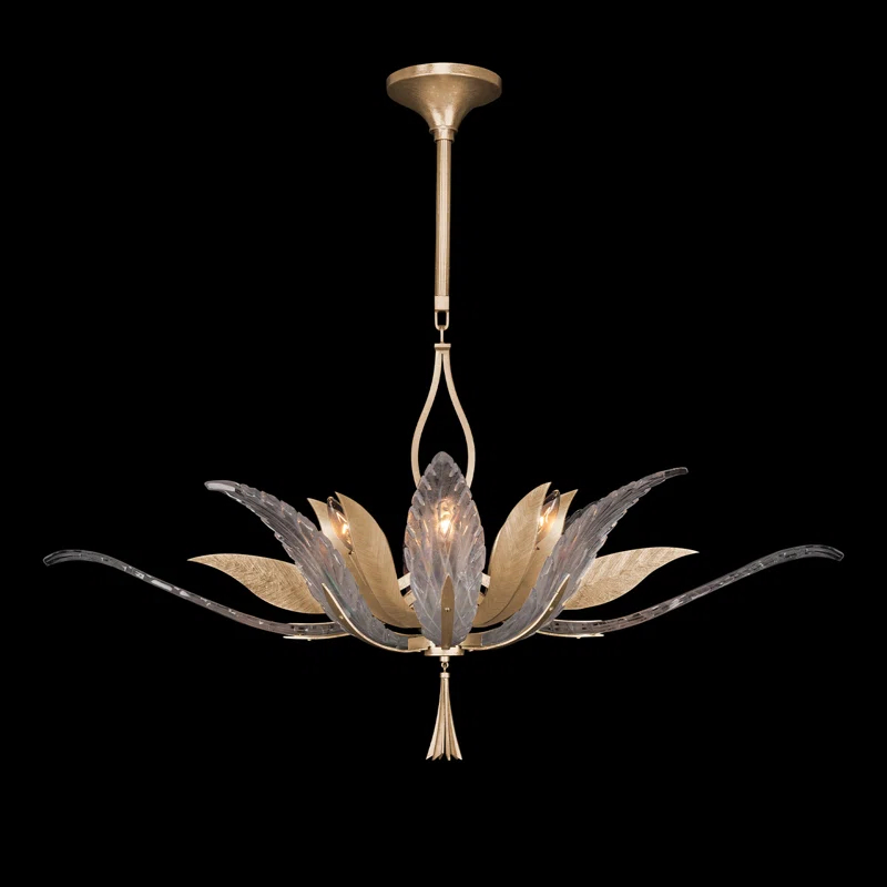 Plume 8 - Light Classic / Traditional Chandelier