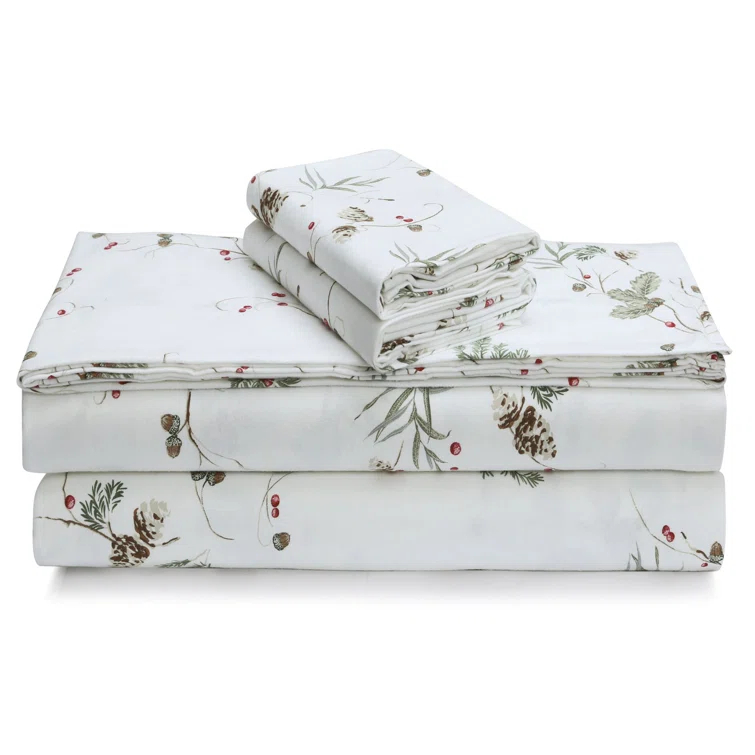 Tribeca Living Flannel Harmony Sheet Set