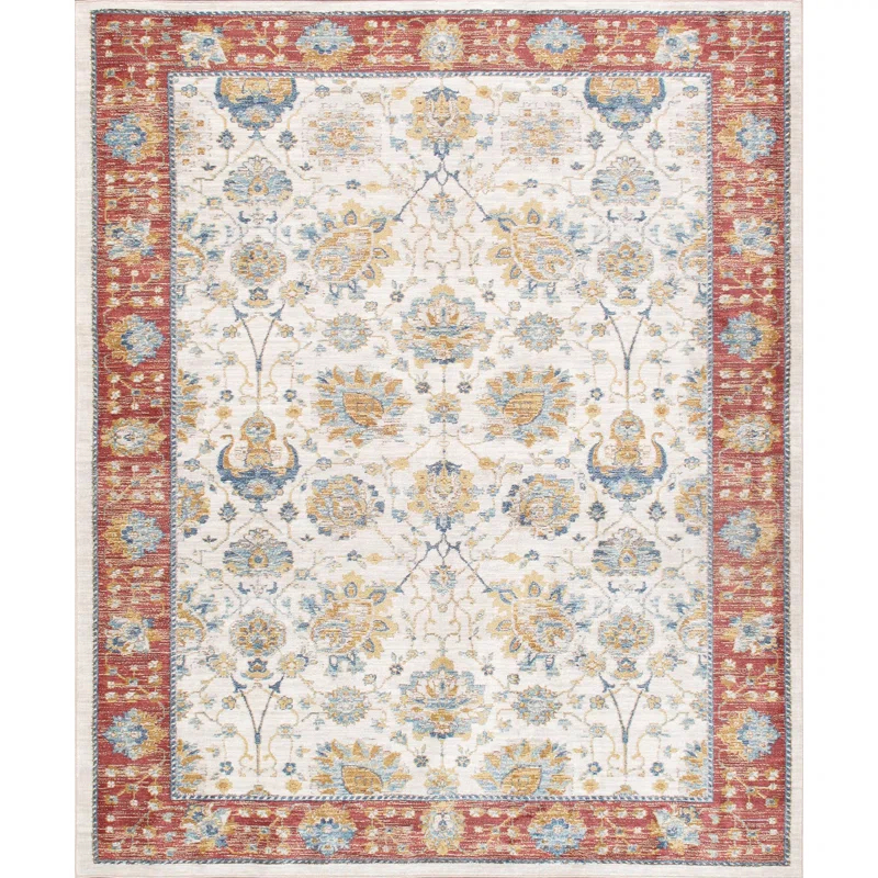 Pasargad Heritage Oriental Area Rug in Ivory