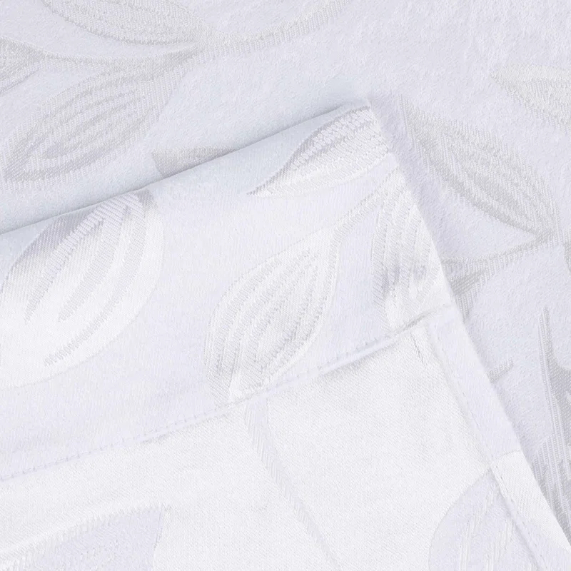 Modern Bohemian Leaves Polyester Machine Washable Room Darkening Blackout Curtains by Superior (Set of 2)