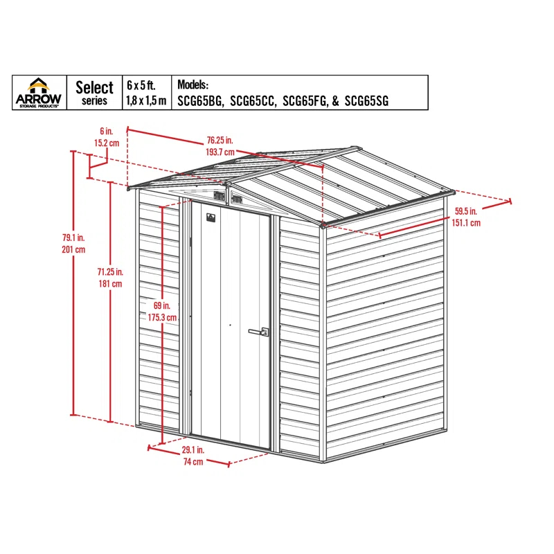 Metal Storage Shed