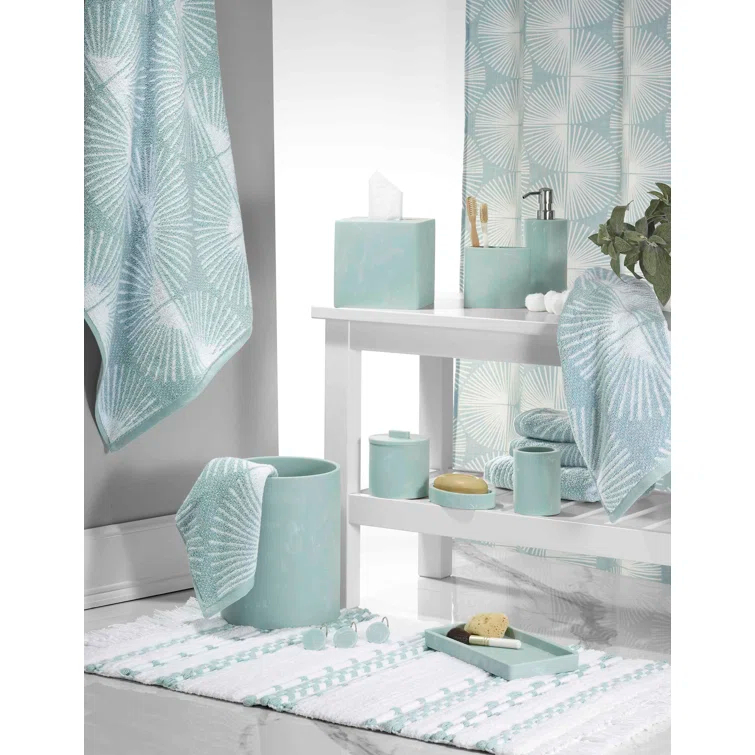 Nicole Miller Home Kendall Tan Shower Curtain Hook (Set of 12)