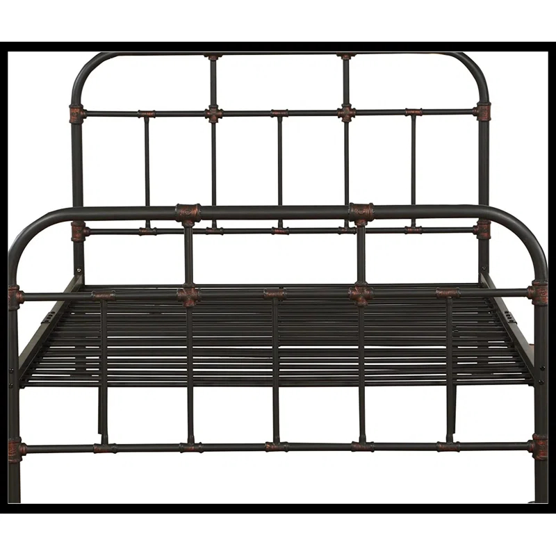 Think Urban Nicipolis Metal Open-Frame Bed