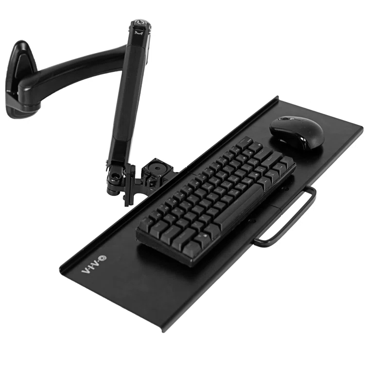 Vivo VIVO Articulating Keyboard & Mouse Platform Wall Mount, MOUNT-KB35A