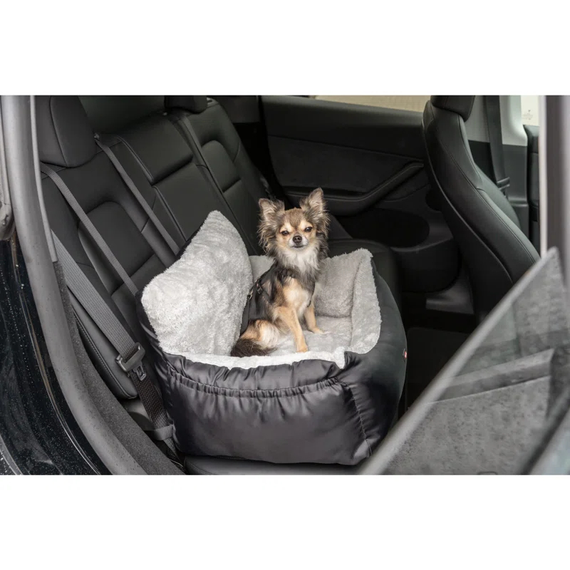 TRIXIE TRIXIE Convertible Lite Dog Car Seat for Small Dogs, Dog Booster Seat, Travel Pet Bed