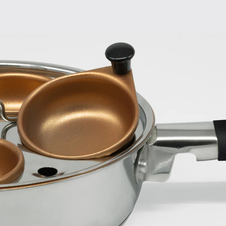 Cook Pro Cook Pro Non Stick Stainless Steel Egg Poacher