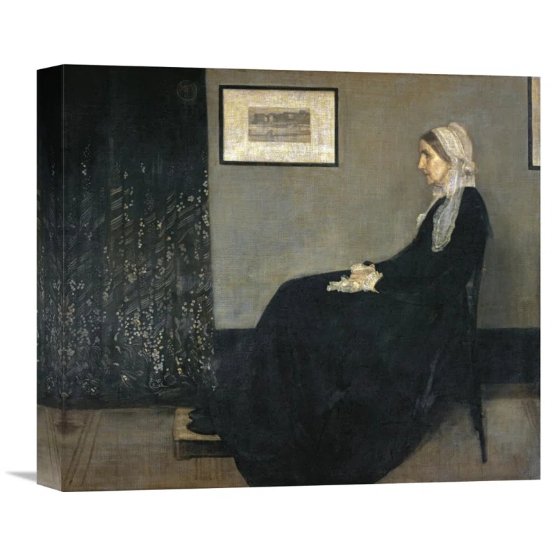 Global Gallery " Portrait Of The Artist " by James Abbott McNeill Whistler