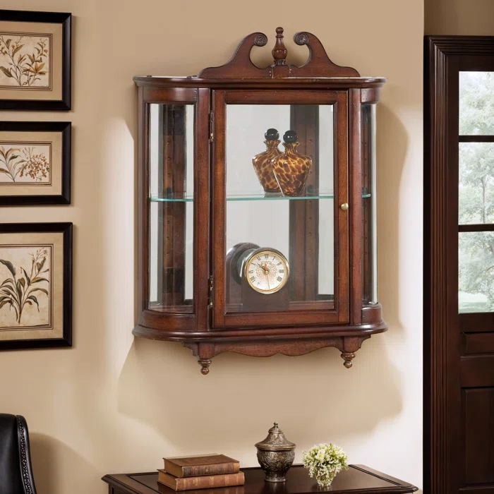 Butler Wall Curio Cabinet & Reviews | Wayfair