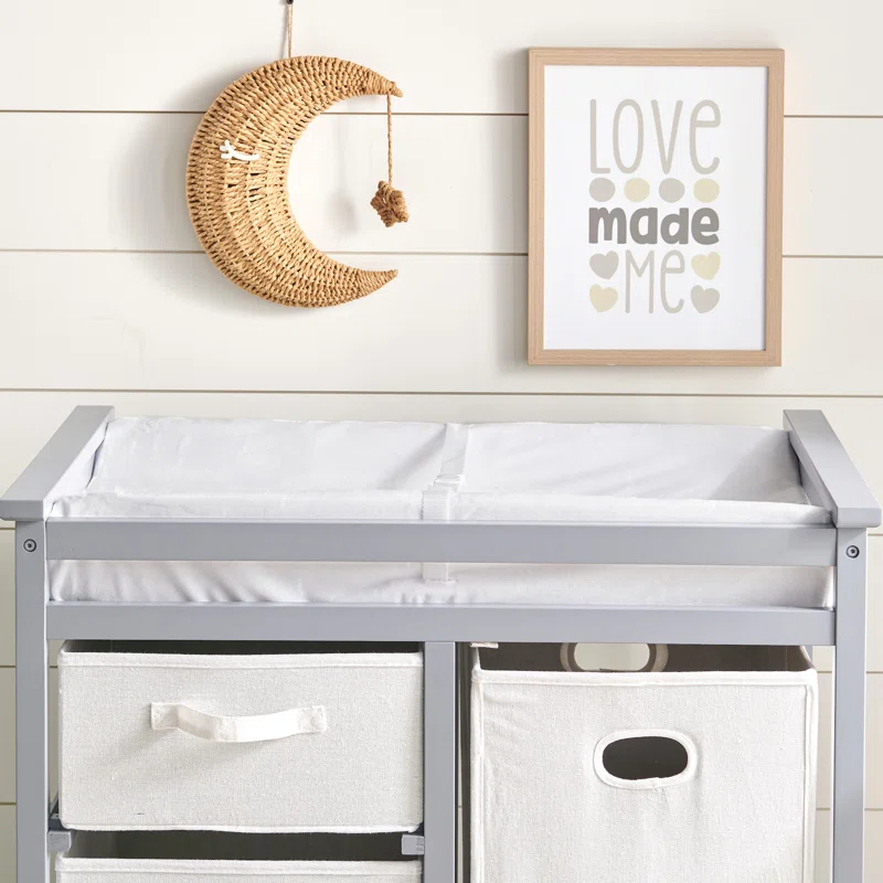 Contoured Changing Pad With Removable Cover  -  32" L x 16" W