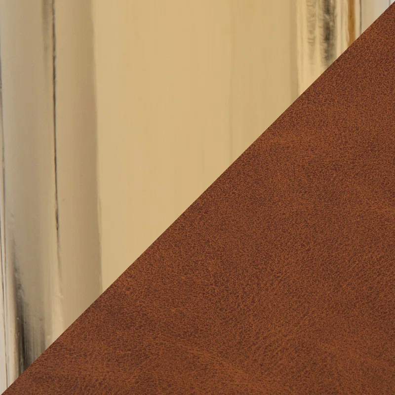 LumiSource Swivel Upholstered Counter Stool with Metal Frame (Set of 2)