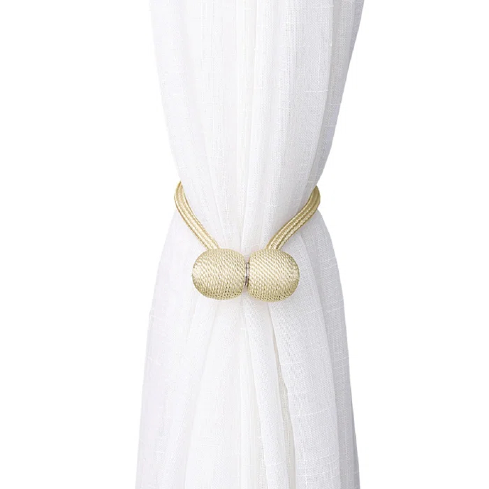 Rosdorf Park Towerside Rayon 1.4" Magnetic Curtain Tieback & Reviews | Wayfair
