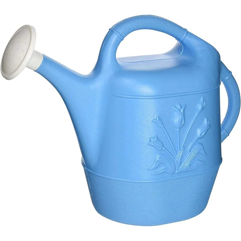 PMU PMU 2 Gallon Watering Can - Plastic Water Can with Detachable Sprinkler Head Pkg/1