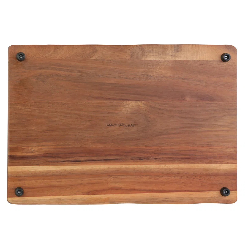 Rachael Ray Rachael Ray Cucina Pantryware 17-Inch x 12-Inch Acacia Wood Cutting Board
