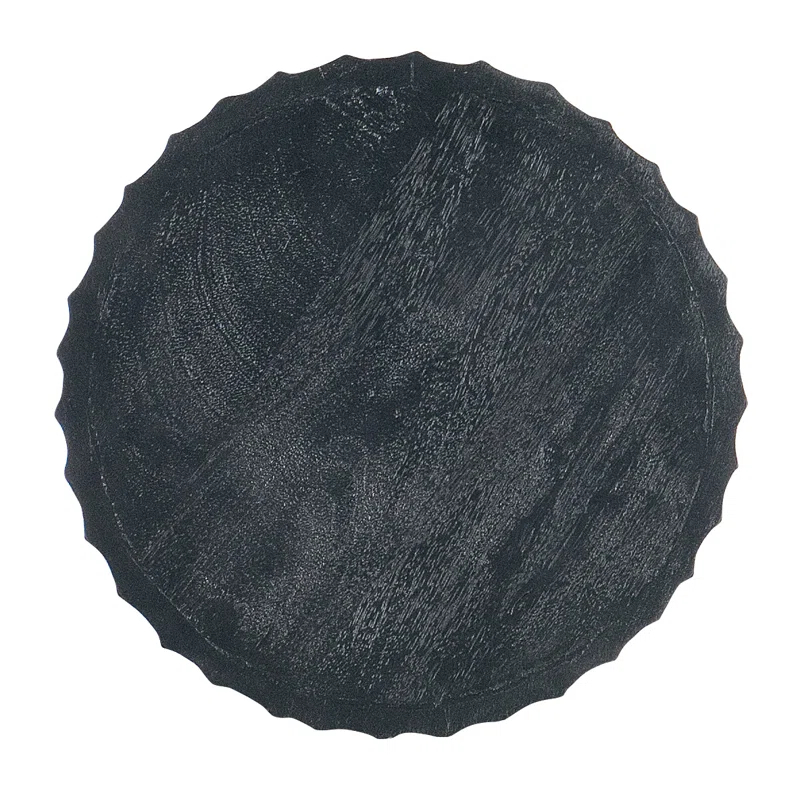 Commerce And Market Solid Wood End Table