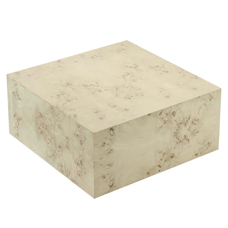 Modway Modway Cosmos 36" Square Burl Wood Coffee Table