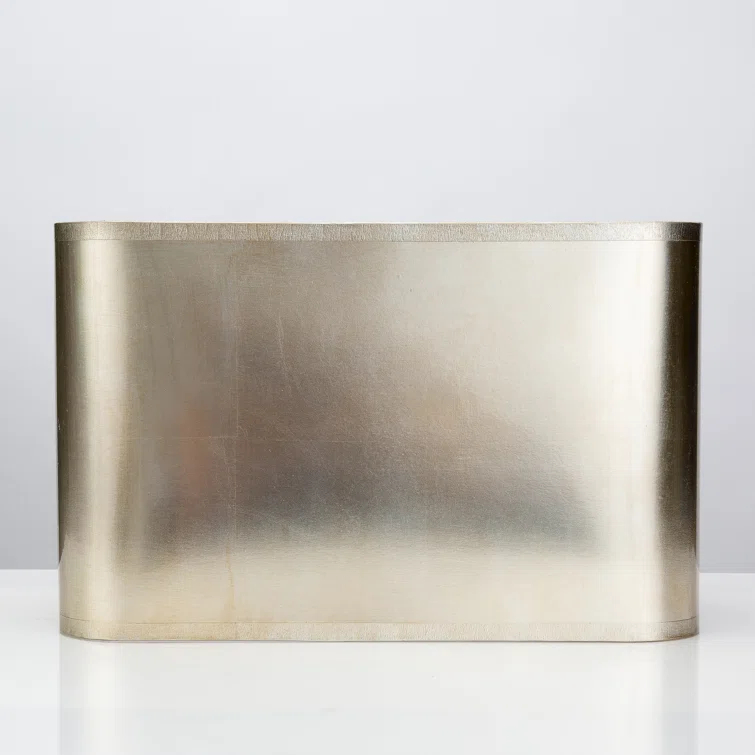Couture, Inc. Foil Acrylic Paper Rectangular Lamp Shade & Reviews | Wayfair