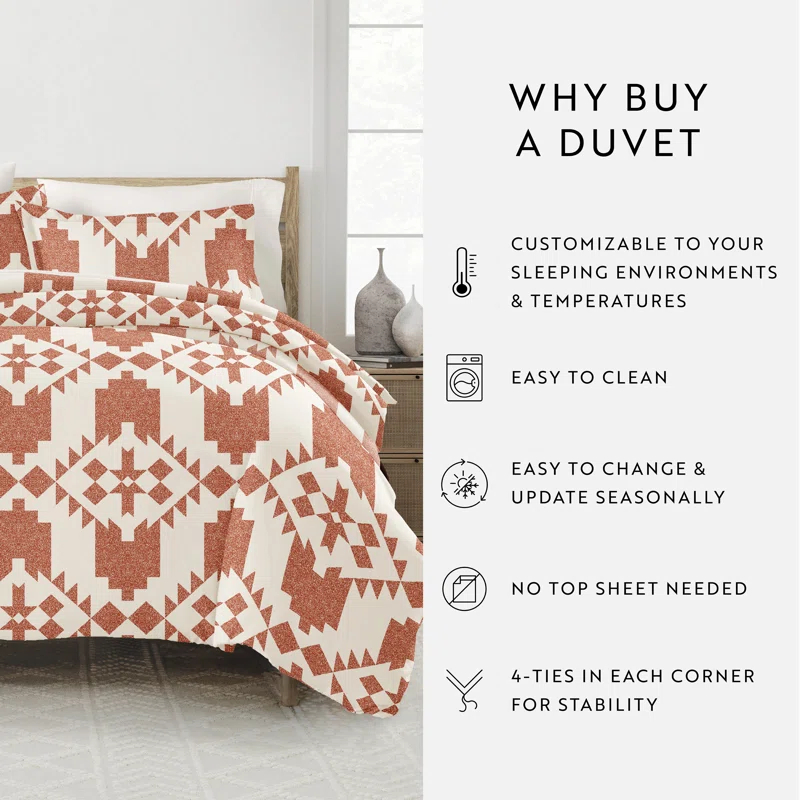 Becky Cameron Adobe Southwestern Duvet Cover Set