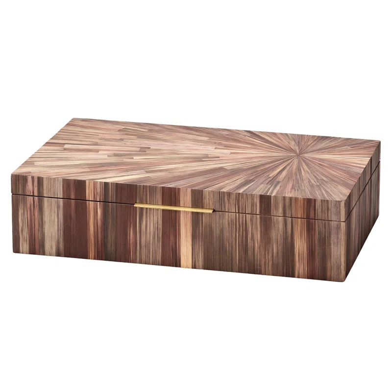 Jamie Young Company Palm Handmade Decorative Box