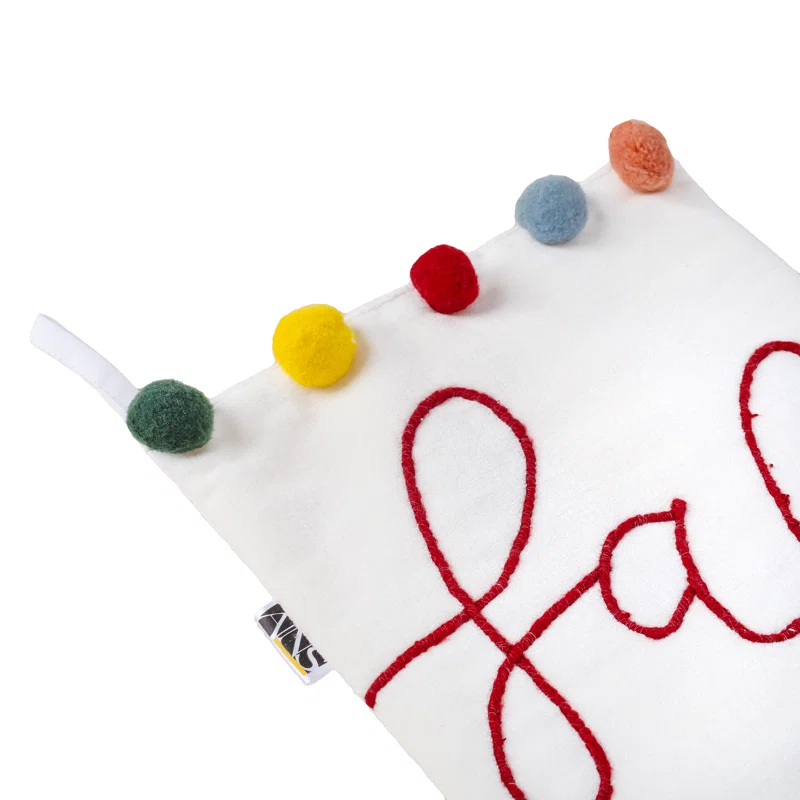 HGTV Home Collection Fa La La Stocking