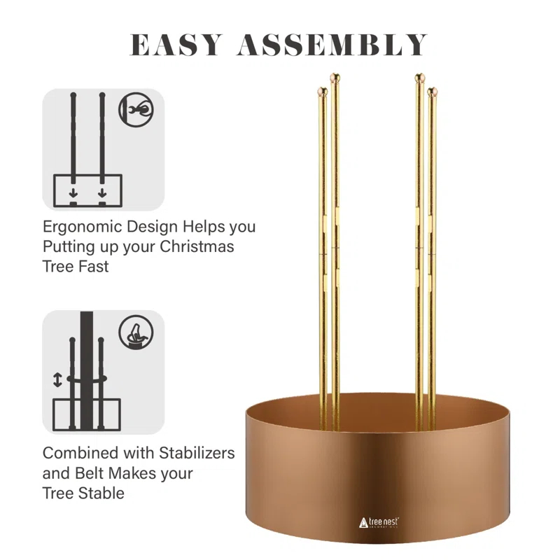 Tree Nest Metal Artificial Tree Stand