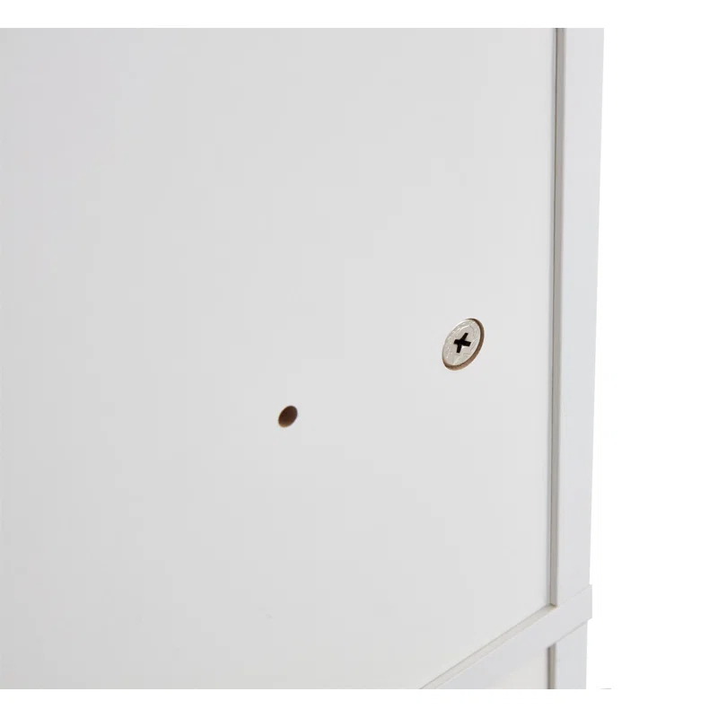 HLILish Home Bathroom Shelf Over-The-Toilet, Bathroom Spacesaver, Bathroom Storage Cabinet Organizer