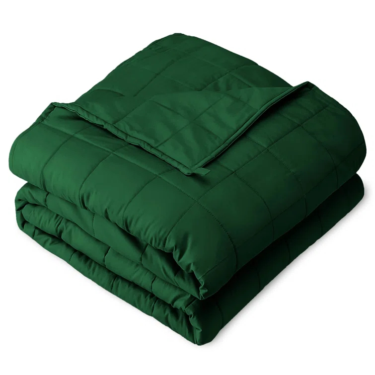 Bare Home Cotton Twill Weighted Blanket