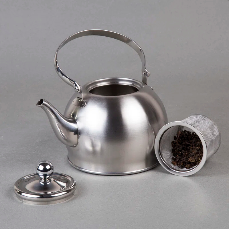 Creative Home Stainless Steel Stovetop Tea Kettle