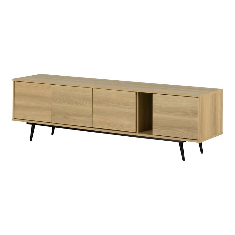South Shore Mezzy  TV Stand With Doors