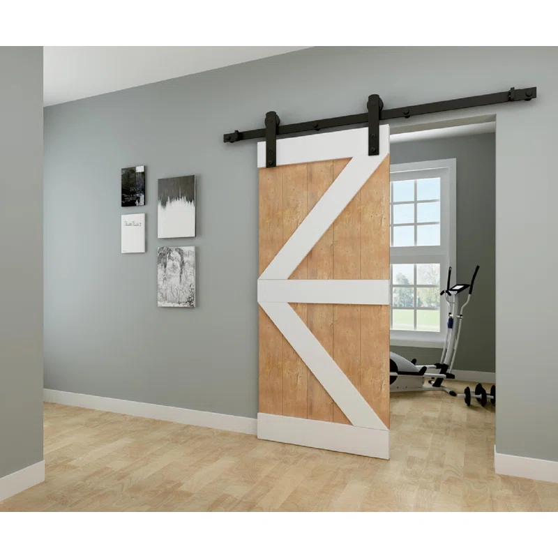 Miseno Standard Single Single Door Barn Door Hardware Kit