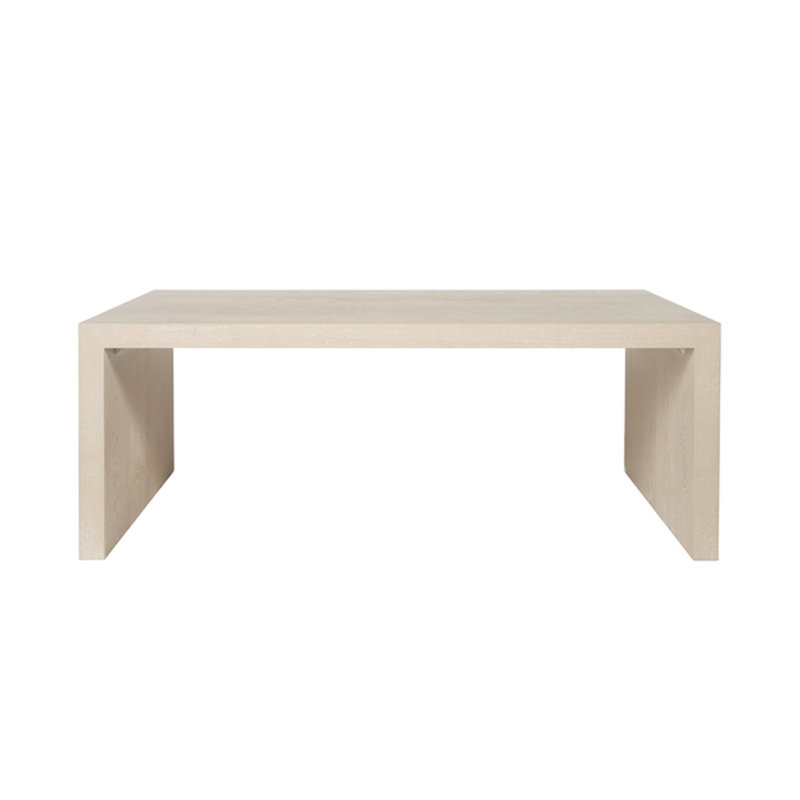 Worlds Away Kenneth Solid Wood Coffee Table