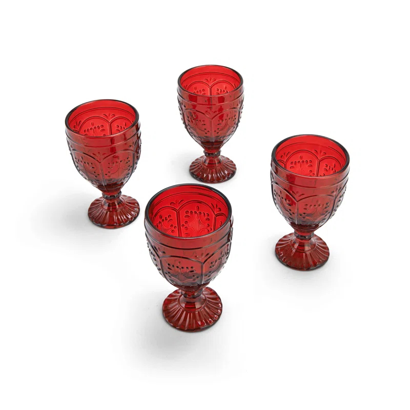 Fitz and Floyd Fitz and Floyd Trestle 12 oz. Water Goblet (Set of 4)
