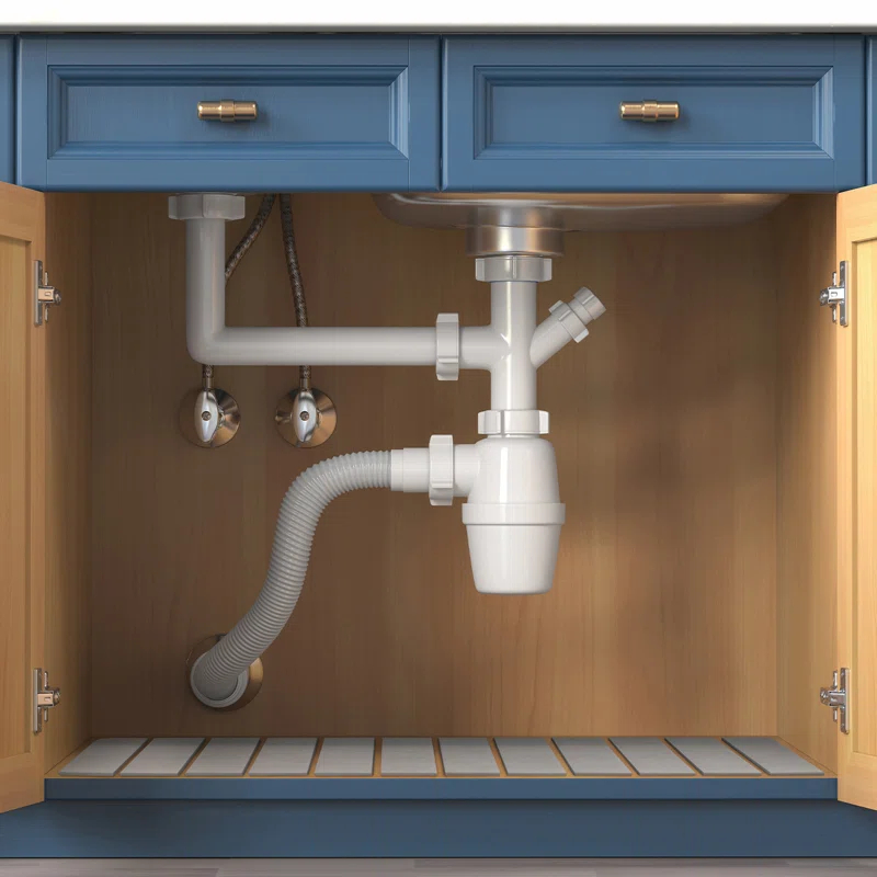 CastelloUSA Diatomite Water Absorbing Under-Sink Mat: Ultimate Protection for Your Cabinets