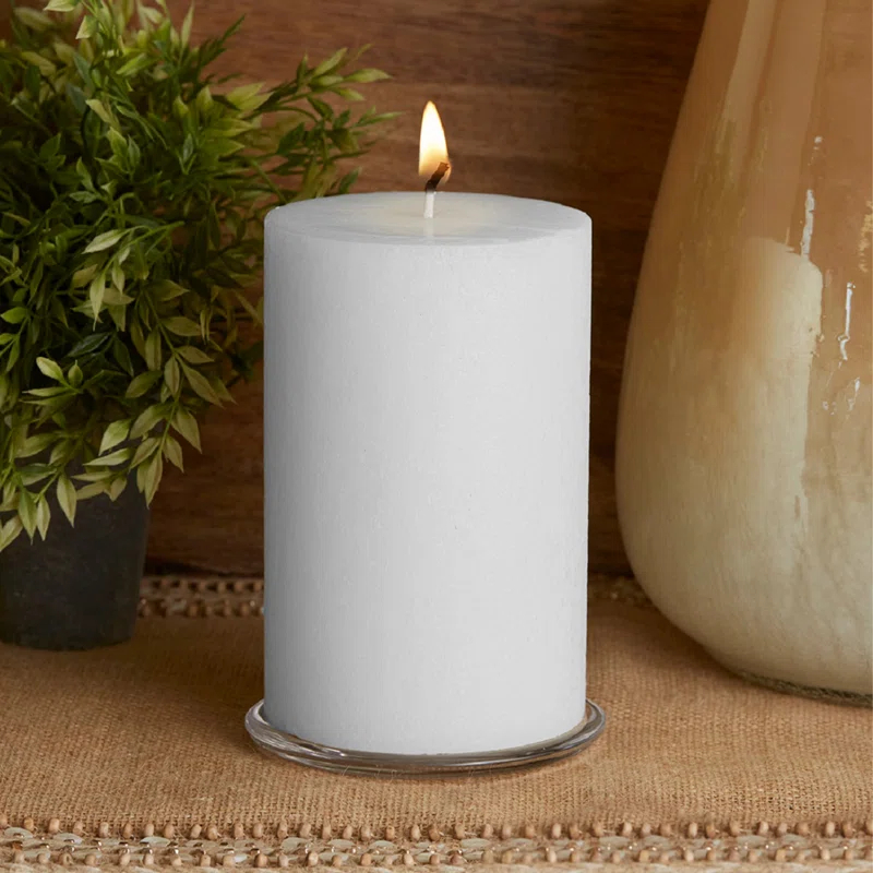 Root Candles Timberline Unscented Pillar Candle & Reviews | Wayfair