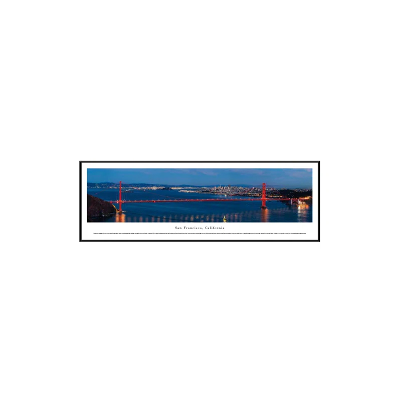 " San Francisco Golden Gate At Night " by Christopher Gjevre