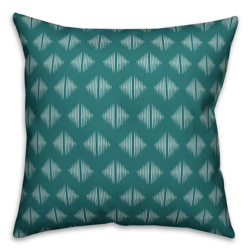 Designs Direct Creative Group Geometric Reversible Throw Pillow