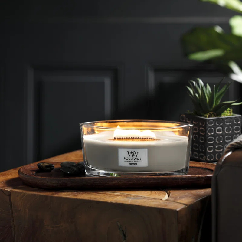 WoodWick Fireside Scented Jar Candle