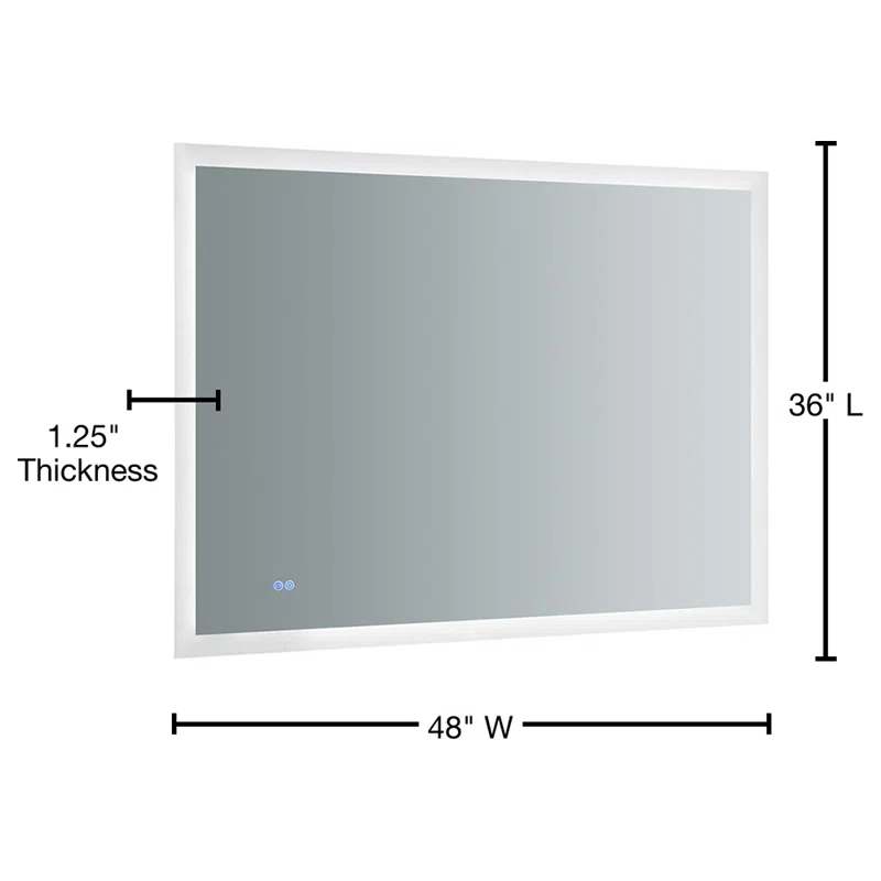 Fresca Angelo Flat LED Wall Mirror