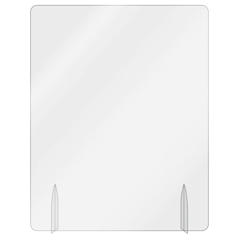 AARCO Acrylic 1 Panel Sneeze Guard
