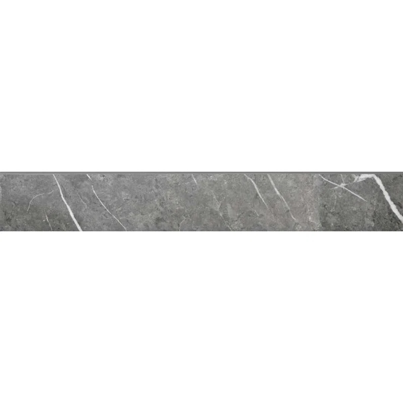 The Tile Life Opera 24'' L x 3'' W Porcelain Bullnose Tile Trim