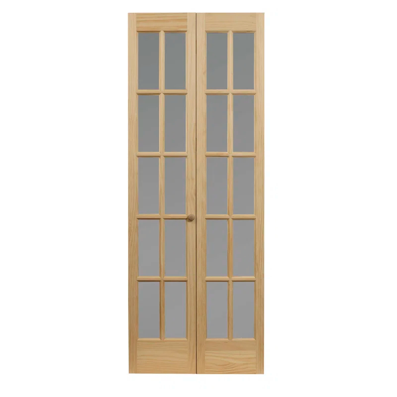 LTL Home Products Frosted Glass Classic French Bi-fold Door