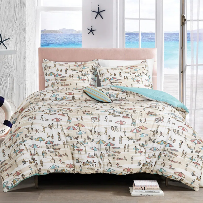 Surf Twin/full Size Comforter Set