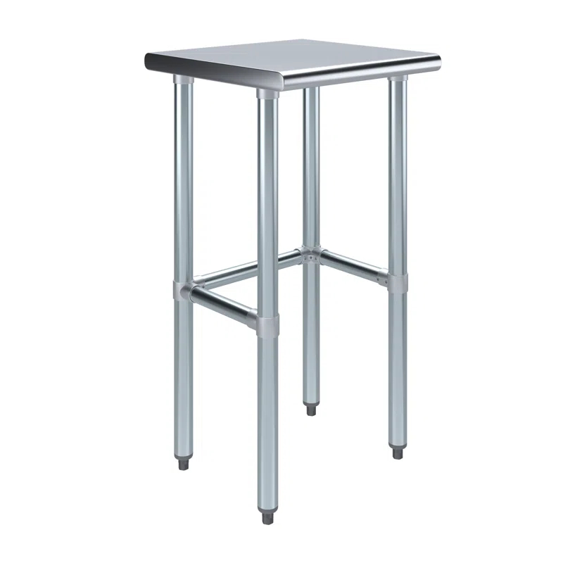 Amgood Stainless Steel Top Workbench