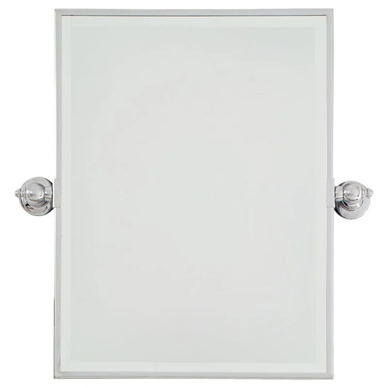 Winston Porter Winston Porter Cleremont Mirror With Excavation Glass Mirror